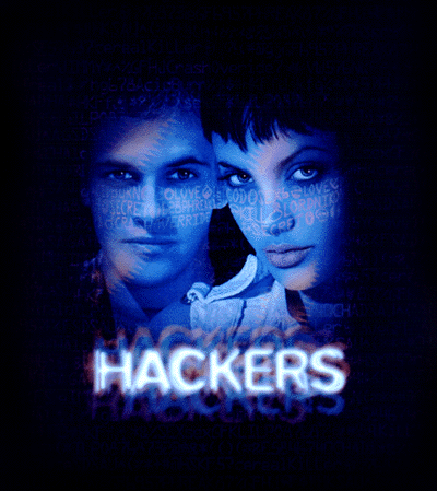 Crash Override and Acid Burn in the original Hackers promotional image