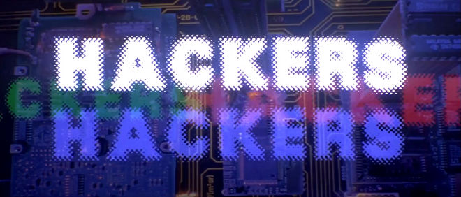 The RGB-split Hackers movie title